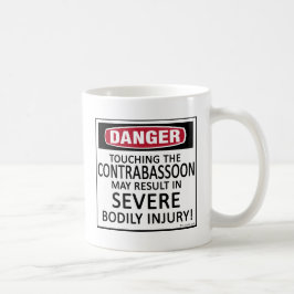 Taza De Café Peligro Contrabassoon
