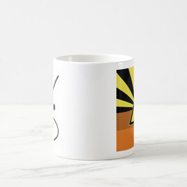 Taza De Café Peligro Doberman Café Mug (Centro)