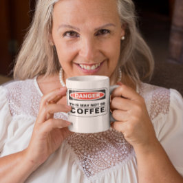 Taza De Café Peligro Puede No Ser Café