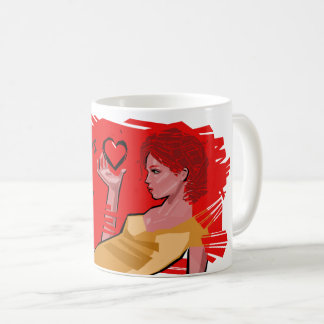 Taza De Café pelirrojos roban corazones