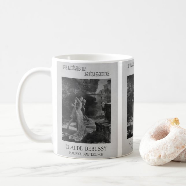 Taza De Café Pelleas y Melisande Opera, 1902 (Con donut)