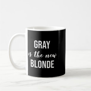 Taza De Café Pelo Gris Divertido Cita Cumpleaños Hombres Mujere