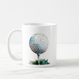 Taza De Café pelota de golf