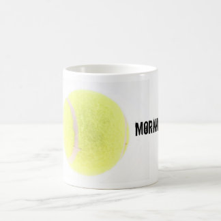 Taza De Café Pelota de tenis, Morning estrella!