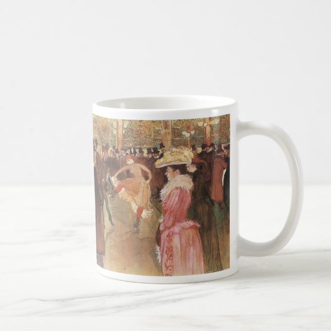 Taza De Café Pelota en la discoteca por Toulouse Lautrec (Derecha)