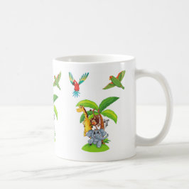 Taza De Café pelucas animales salvajes