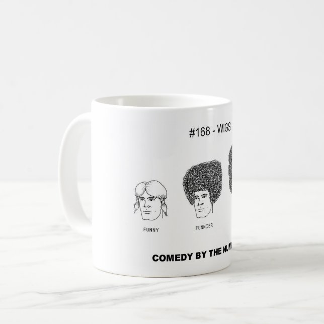 Taza De Café Pelucas - MUG CAFÉ (Anverso izquierdo)