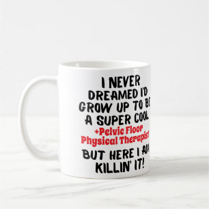 Taza De Café Pélvico Terapia Física Cita Mug