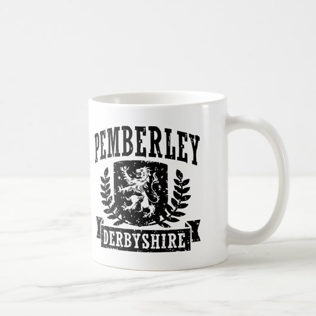Taza De Café Pemberley Derbyshire (Derecha)