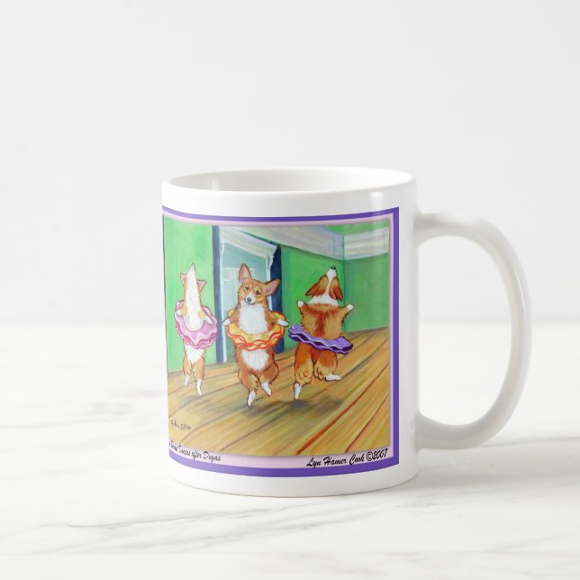 Taza De Café Pembroke Welsh Corgi Mugs (Derecha)