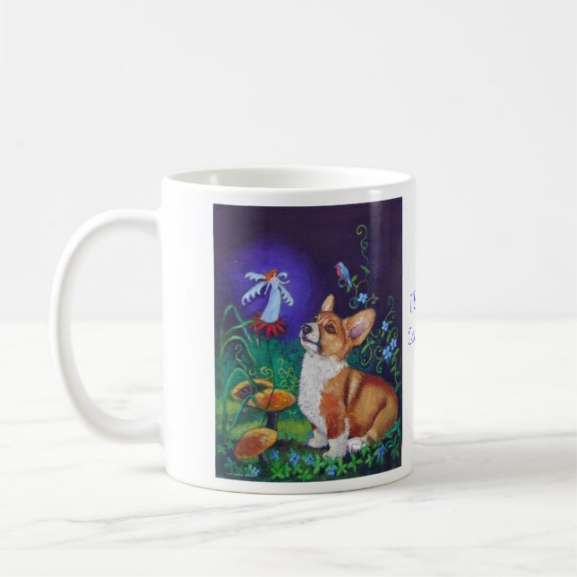 Taza De Café Pembroke Welsh Corgi Mugs (Izquierda)