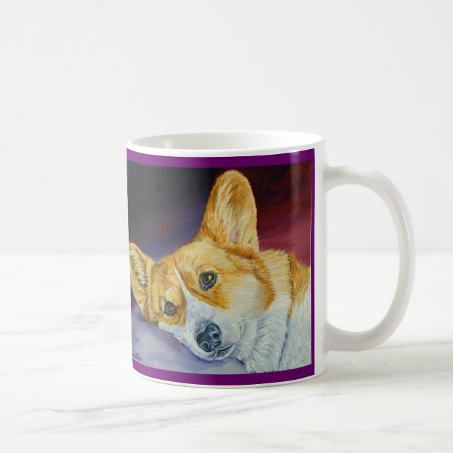 Taza De Café Pembroke Welsh Corgi Mugs (Derecha)