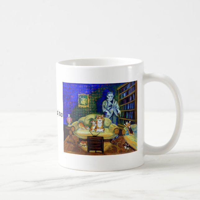 Taza De Café Pembroke Welsh Corgi Mugs (Derecha)