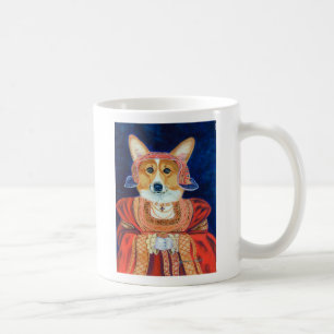 Taza De Café Pembroke Welsh Corgi Queen Mug