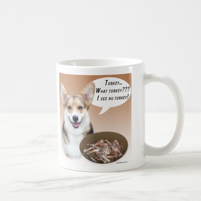 Taza De Café Pembroke Welsh Corgi Turquía (Derecha)