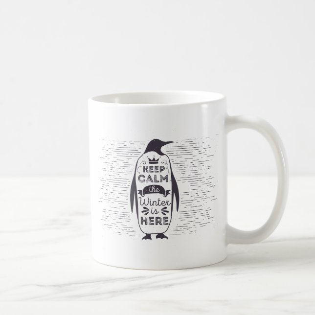 Taza De Café Penguin (Derecha)
