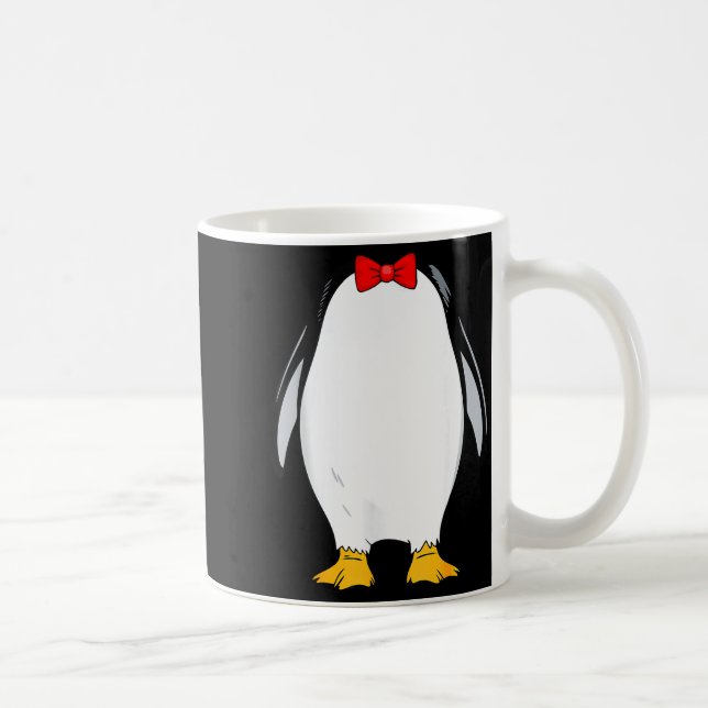 Taza De Café Penguin Shirt Adult Men Women Kids Penguin Costume (Derecha)