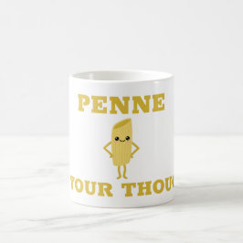 Taza De Café Penne para sus pensamientos