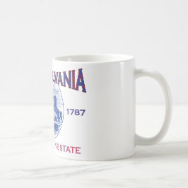 Taza De Café PENNSYLVANIA El Estado Keystone