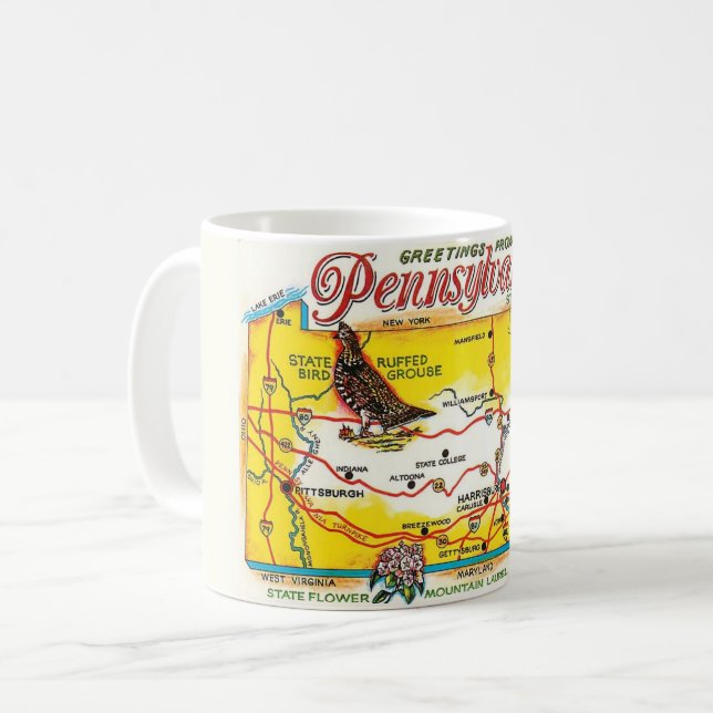 Taza De Café Pennsylvania Mug (Anverso izquierdo)