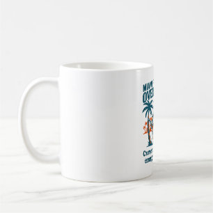 Taza De Café Pensador de Miami en Modo de Ahorro de Energía