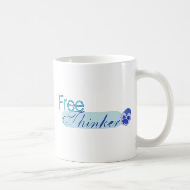 Taza De Café Pensador libre (Derecha)
