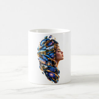 Taza De Café Pensamiento Asistido por Máquina | Inteligencia Fu