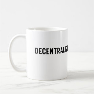 Taza De Café Pensamiento Corporativo Descentralizado
