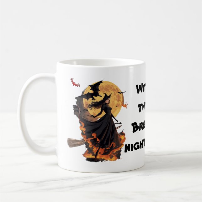 Taza De Café Pensamientos Brutales: Noches Hermosas (Izquierda)