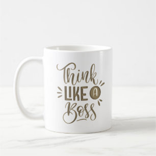 Taza De Café pensar como un jefe