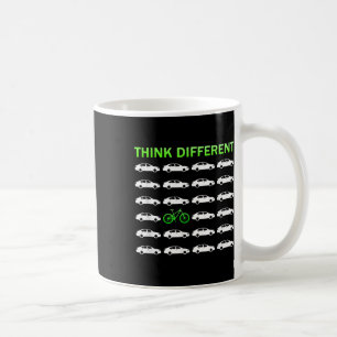 Taza De Café Pensar en la protección ambiental de las diferente