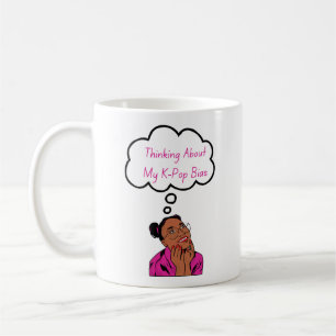 Taza De Café Pensar en mi obscenidad K-Pop