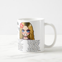 Taza De Café Pensar en terminar con los clichés