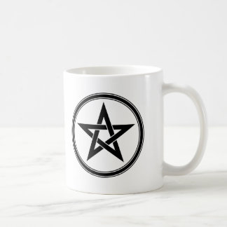 Taza De Café pentáculo negro