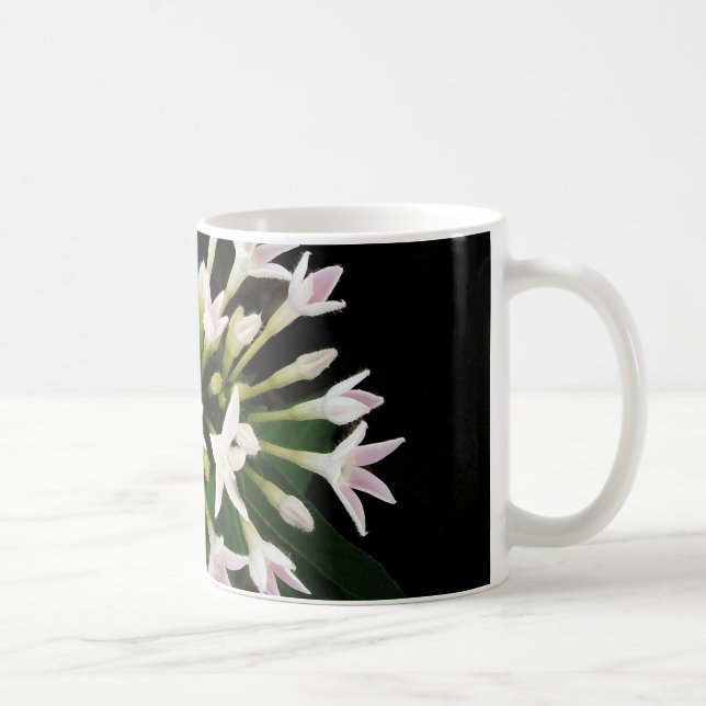 Taza De Café Pentas blancas (Derecha)
