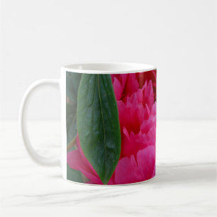 Taza De Café Peony rosado de Bashful