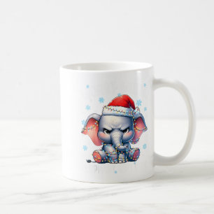Taza De Café Peor Elefante Blanco de Navidad Xmas Menos de 15