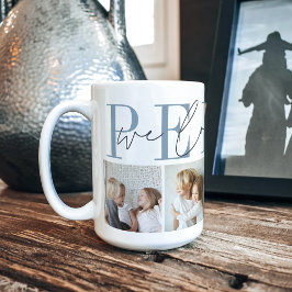 Taza De Café Pepaw We Love You 4 Collage de fotos