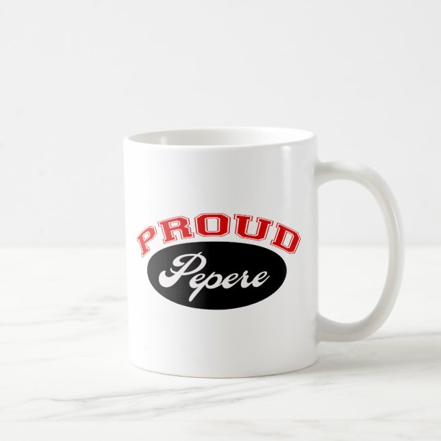 Taza De Café Pepere orgulloso (Derecha)