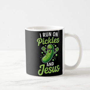 Taza De Café Pepino De Pepinillo Divertido Corro En Pepinillos