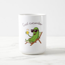Taza De Café Pepino Fresco