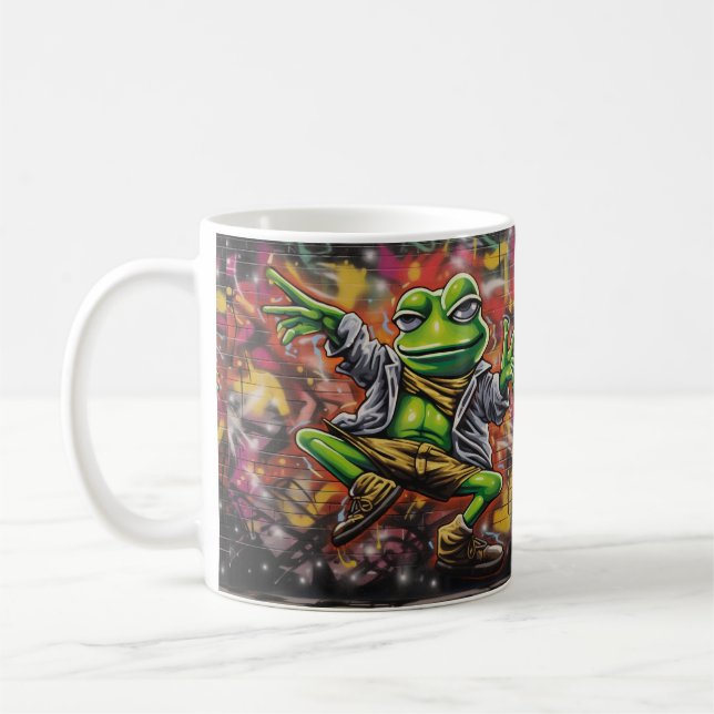 Taza De Café pepita de breakdance (Izquierda)