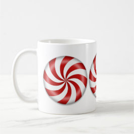 Taza De Café Peppermint Candy