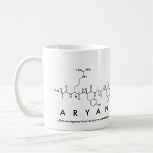 Taza De Café Péptido ario aria mug