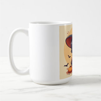 Taza De Café Pequeña bruja de Halloween
