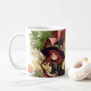 Taza De Café Pequeña Bruja Y Fox Mug
