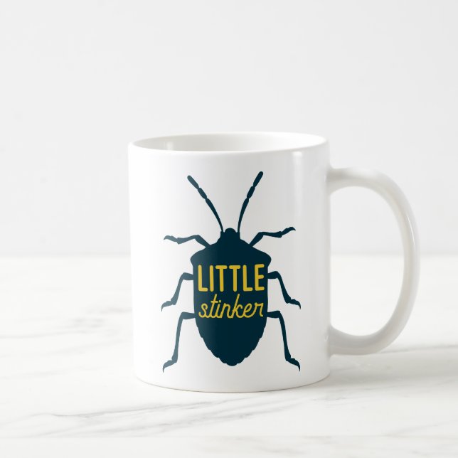 Taza De Café Pequeña cosa maloliente linda (Derecha)