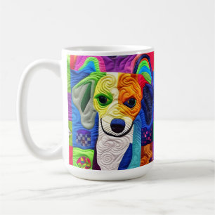 Taza De Café Pequeña Cuchilla de Cachorro Beagle como diseño