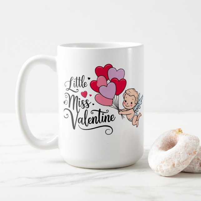 Taza De Café pequeña perdida valentine Mug regalo, Mug regalo (Con donut)