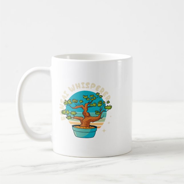 Taza De Café Pequeña planta de Bonsai Whisperer árbol pequeño B (Izquierda)